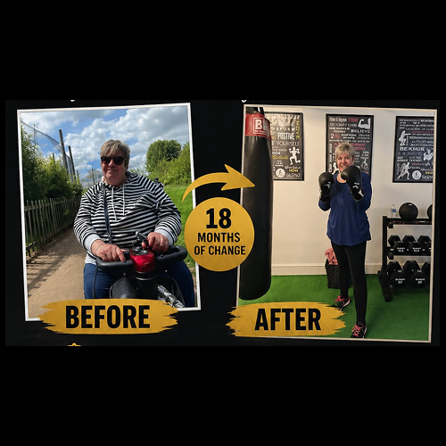 Shaz's transformation with Fulford Fitness
